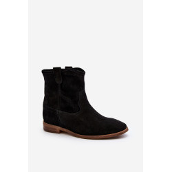 Zazoo 2326 Suede Slip-On moteriški platūs batai smėlio spalvos 199147