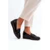 Moteriški batai su pleištu su puošmena Black Miliret | Pavasariniai batai | jai24.lt