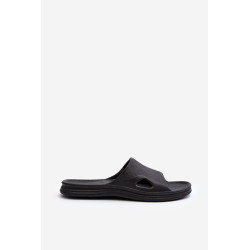 Klasikinės juodos moteriškos šlepetės Juniria 199172