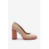 Siurbliai ant Stiletto Laura Messi 2746 Beige | Aukštakulniai | jai24.lt