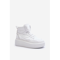 Zazoo 3392/X moteriški odiniai platforminiai sportiniai batai, balti 199182