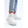 Zazoo 3392/X moteriški odiniai platforminiai sportiniai batai, balti | Kedai | jai24.lt