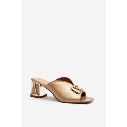 Elegantiški moteriški aukštakulniai sandalai Laura Messi 2771 aukso 199190