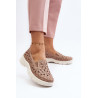 Smėlio spalvos moteriški iškirpti batai Emilei | Pavasariniai batai | jai24.lt