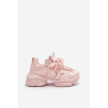 Moteriški sportbačiai ant storo pado rožinės spalvos Windamella | Kedai | jai24.lt
