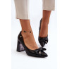Juodi Ariemessa Bow Pump Heels | Aukštakulniai | jai24.lt