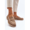 Moteriški „Ajour“ mokasinai su ornamentu „Camel Talesse“. | Mokasinai moterims | jai24.lt