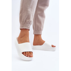 Moteriškas storas padas baltas skaidres Oreithano 199255