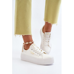 Moteriški sportbačiai su platforma Lee Cooper LCW-24-31-2181 smėlio spalvos 199258