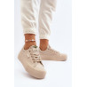 Moteriški sportbačiai su platforma Lee Cooper LCW-24-31-2181 smėlio spalvos | Kedai | jai24.lt