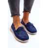 Moteriški mokasinai su tamsiai mėlynu Reece lankeliu | Mokasinai moterims | jai24.lt