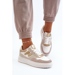 Moteriški žemi sportbačiai smėlio spalvos Regines 199278