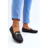 Moteriški klasikiniai ekologiški odiniai mokasinai tamsiai Demese | Mokasinai moterims | jai24.lt