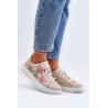 Moteriški odiniai sportbačiai Zazoo 024/TAMARA Smėlio spalvos | Kedai | jai24.lt