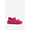 Vaikiški lengvi sandalai su sagtimis BIG STAR NN374540 Fuchsia | Šlepetės vaikams | jai24.lt