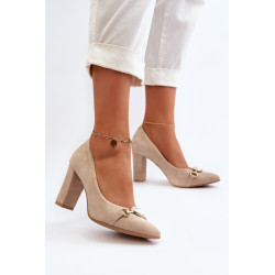 Zazoo 2453/OS zomšiniai siurbliai su širdele kapučino 199324