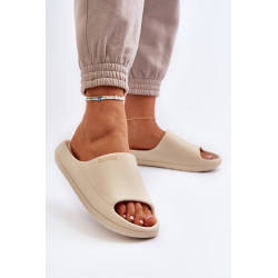 Šviesios moteriškos šlepetės Big Star NN274A040 Smėlio spalvos 199330