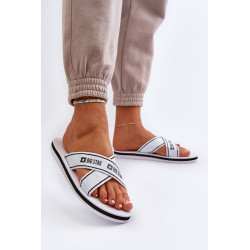 Moteriškos šlepetės su putplasčiu padu Big Star NN274A509 balta 199333