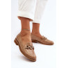 Moteriški odiniai lakai Laura Messi 2760 Brown | Mokasinai moterims | jai24.lt