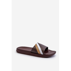 Klasikinės lengvos vyriškos šlepetės juodos Bemostom 199350