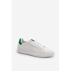 Žemi vyriški sportbačiai Eco Leather Big Star NN174282 Balta 199353