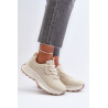 Moteriški sportbačiai HI-POLY SYSTEM Big Star NN274A105 smėlio spalvos | Kedai | jai24.lt