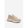 Moteriški sportbačiai HI-POLY SYSTEM Big Star NN274A105 smėlio spalvos | Kedai | jai24.lt