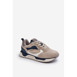 Vyriški sportbačiai su Memory Foam System Big Star NN174348 pilki 199394