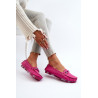 Suede Patogūs Loafers Fuchsia Giovana | Mokasinai moterims | jai24.lt