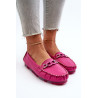 Suede Patogūs Loafers Fuchsia Giovana | Mokasinai moterims | jai24.lt