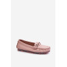 Suede Patogūs Loafers Fuchsia Giovana | Mokasinai moterims | jai24.lt