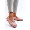 Suede Patogūs Loafers Fuchsia Giovana | Mokasinai moterims | jai24.lt