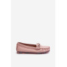 Suede Patogūs Loafers Fuchsia Giovana | Mokasinai moterims | jai24.lt