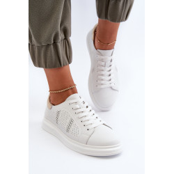 Balti moteriški odiniai sportbačiai S.Barski LR760 199427