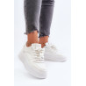 Moteriški aukštos platformos sportiniai batai, balti Bexley | Kedai | jai24.lt