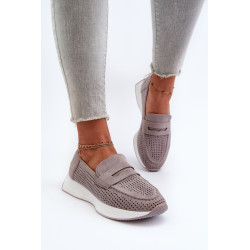 Juodos ekologiškos zomšos „Inesqua“ moteriški bateliai su platforma 199451