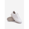 Vyriški balti dirbtinės odos sportbačiai Radikalle | Kedai vyrams | jai24.lt