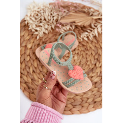 Vaikiški basutės su širdele 81997 Ipanema My First Baby Green 199519