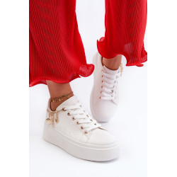 Moteriški sportbačiai su dekoracija White Celedria 199530