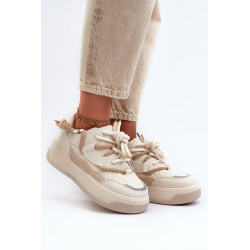 Moteriški sportiniai bateliai Smėlio spalvos Phyrena 199531