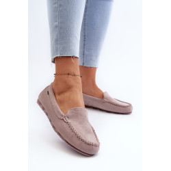 Violetinės ekologiškos zomšos Amrutia moteriški batai 199537