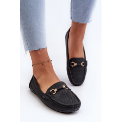 Moteriškos juodos grotelės Loafers Rasirna 199538