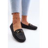Moteriškos juodos grotelės Loafers Rasirna | Mokasinai moterims | jai24.lt