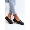 Moteriškos juodos grotelės Loafers Rasirna | Mokasinai moterims | jai24.lt