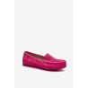 Rožiniai moteriški zomšiniai mokasinai S.Barski LR755 | Mokasinai moterims | jai24.lt