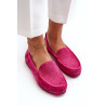 Rožiniai moteriški zomšiniai mokasinai S.Barski LR755 | Mokasinai moterims | jai24.lt