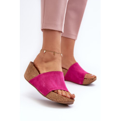 Zazoo 40291 odinės moteriškos klumpės ant kamštinio pleišto grafito 199608