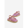 Kvepiantys vaikiški sandalai su lipduku ZAXY NN385020 Violetinė | Basutės vaikams | jai24.lt