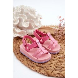 Vaikiškos kvepiančios basutės su lipduku ZAXY LL385027 Rožinė 199634