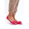 Moteriškos guminės balerinos su lanku Fuchsia Georia | Balerinos bateliai | jai24.lt